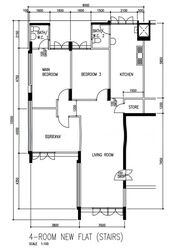 Blk 54 Pipit Road (Geylang), HDB 4 Rooms #558891441